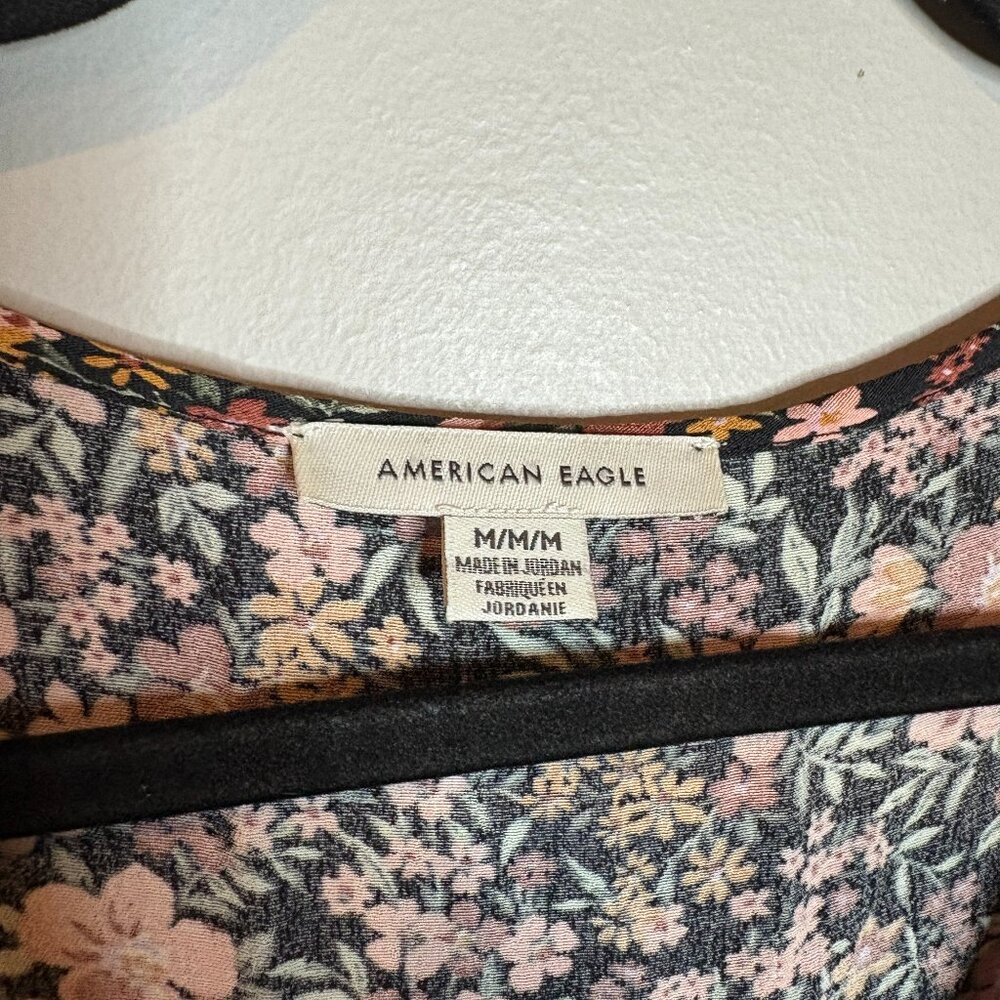 American Eagle floral duster kimono cardigan - Picture 4 of 6